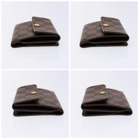 LOUIS VUITTON Damier Ebene Ludlow Coin Purse N62925 LV Auth 134884 - Picture 16 of 16